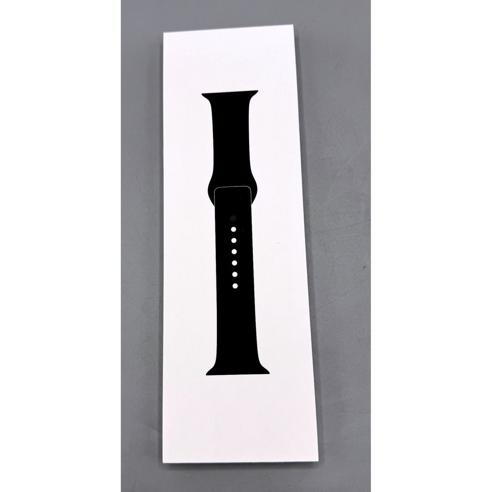 Apple Watch Sport Band Black Space Black Stainless Steel Pin Series 11 Sealed